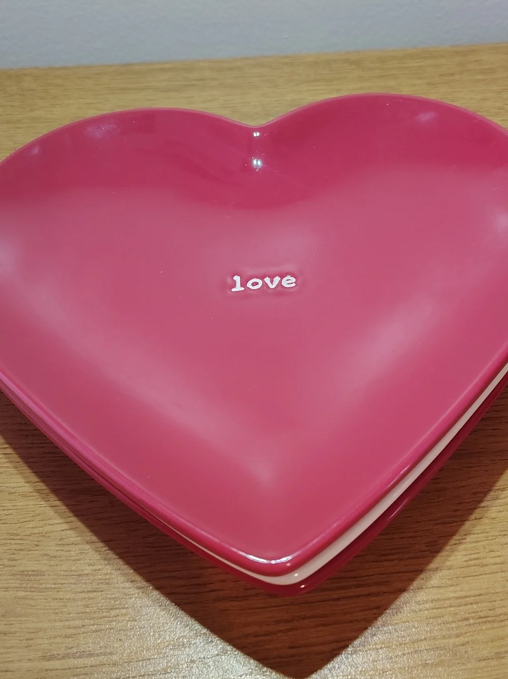 Pottery Barn heart shaped